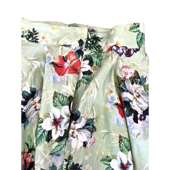 Zara Woman Tropica A-Line Circle Skirt XS - Picture 7 of 16